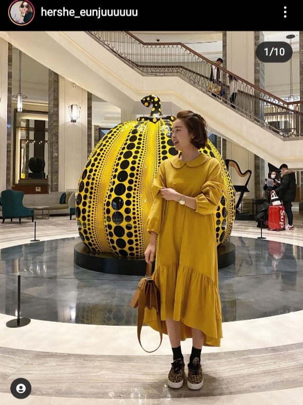 허쉬hershe0109 핀턱스티치원피스