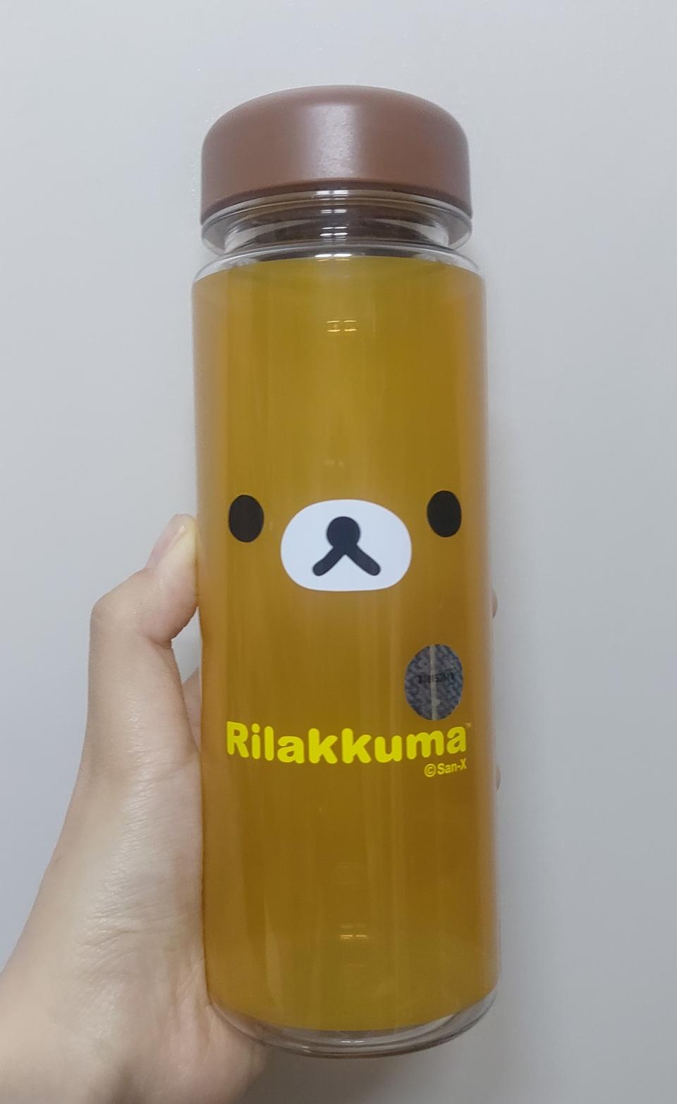 [리락쿠마] 정품 물병 브라운 새상품