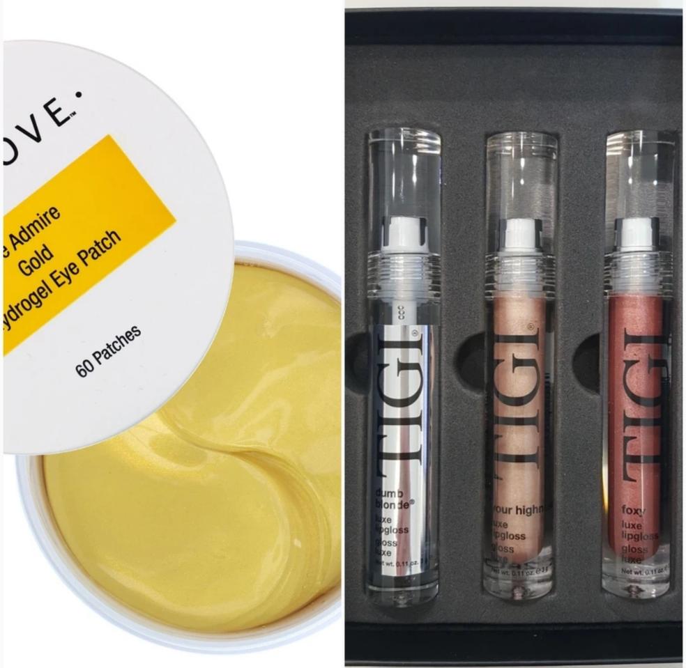 [택포]고흡수 아이패치 & 고급 립글로스 세트 팝니다~