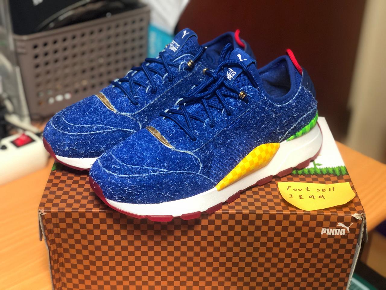 푸마 x 소닉 더 헤지호그 RS-0 250mm