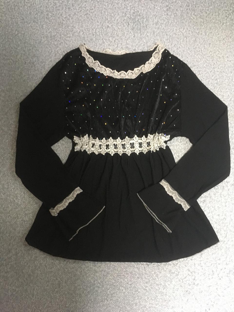 블랙 블라우스/ 티 모음