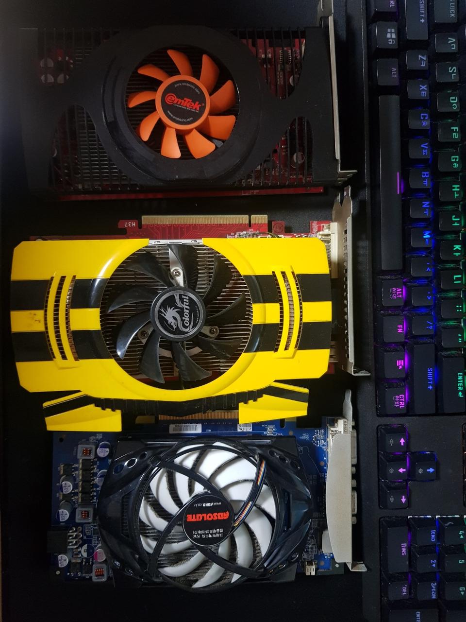 gts250 gtx560 gtx650 저가 그래픽카드 팝니다