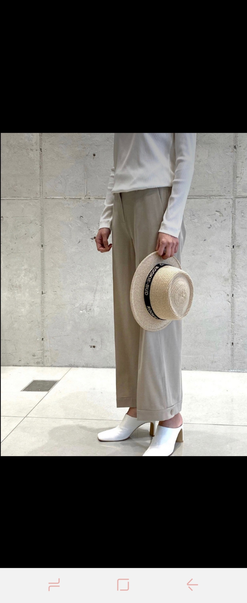 루키버드단추바지