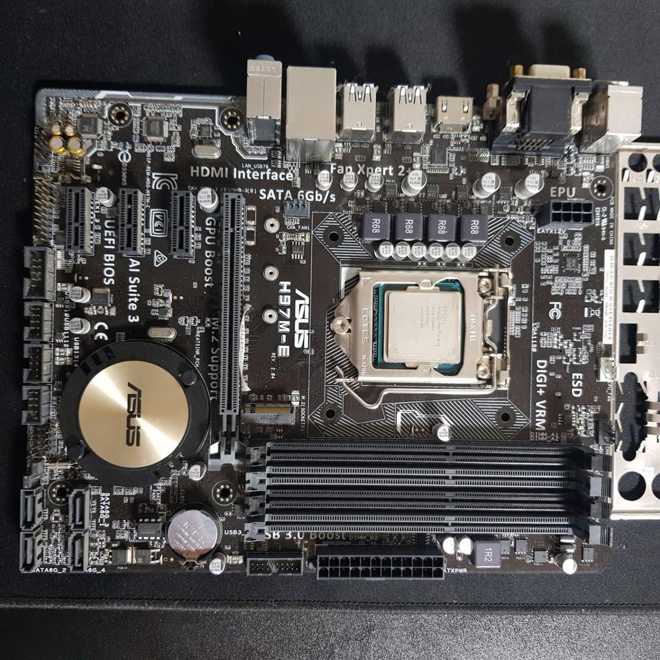 ASUS H97M-E & i5-4570