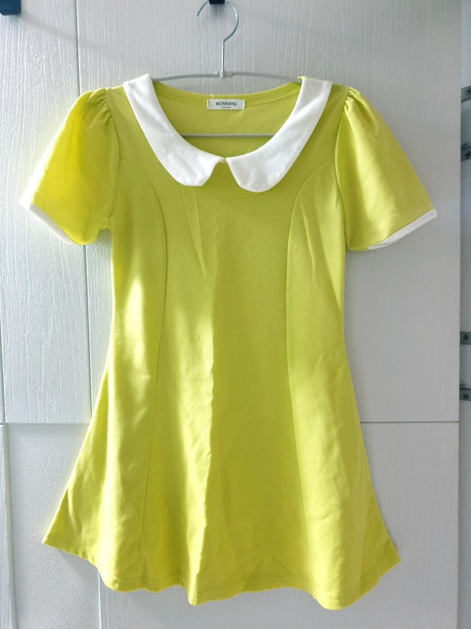 새상품!라임색 롱티셔츠