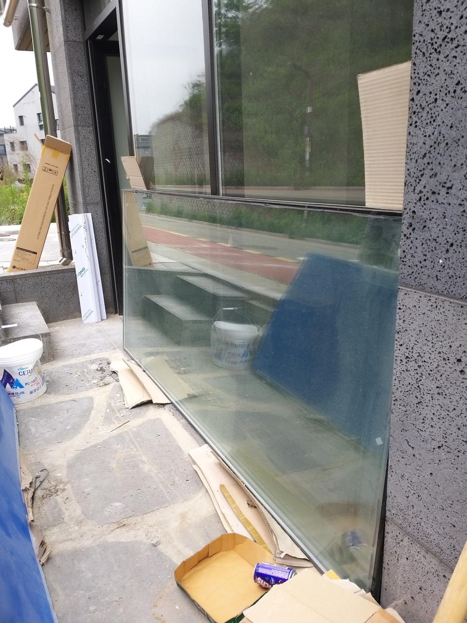 복층 페어 유리창 (대형)