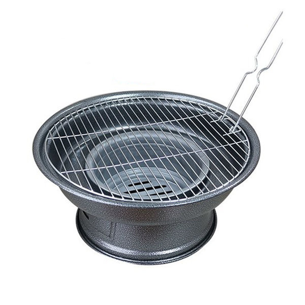 품질좋은 국산 바베큐그릴 원형 중형/캠핑.레져 필수품