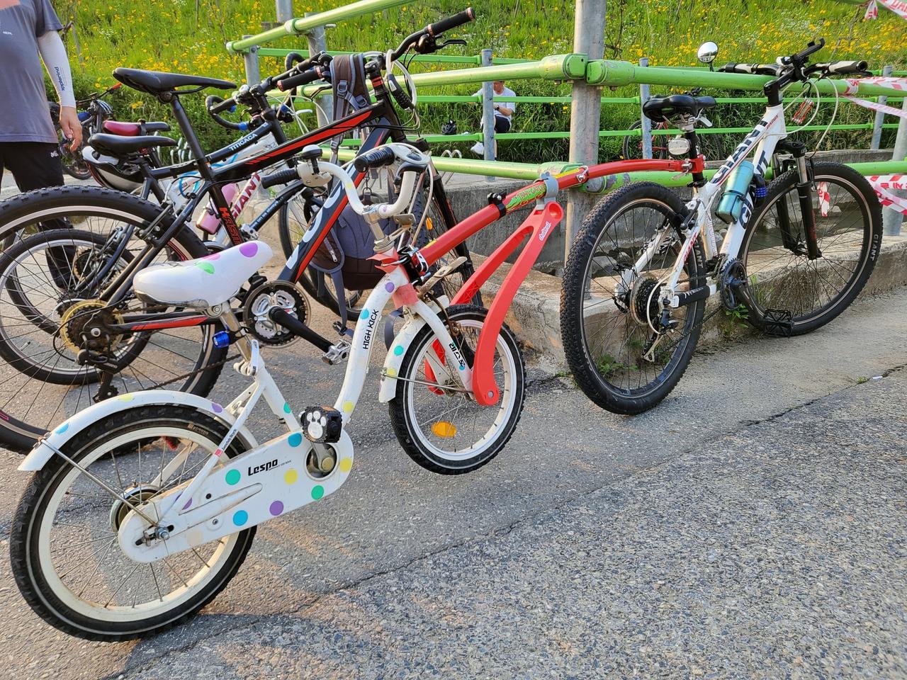 트레일게이터. 자전거 연결봉. 트레일러