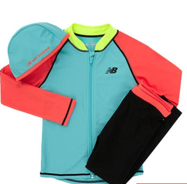 뉴발란스키즈 레쉬가드 3종세트 정품