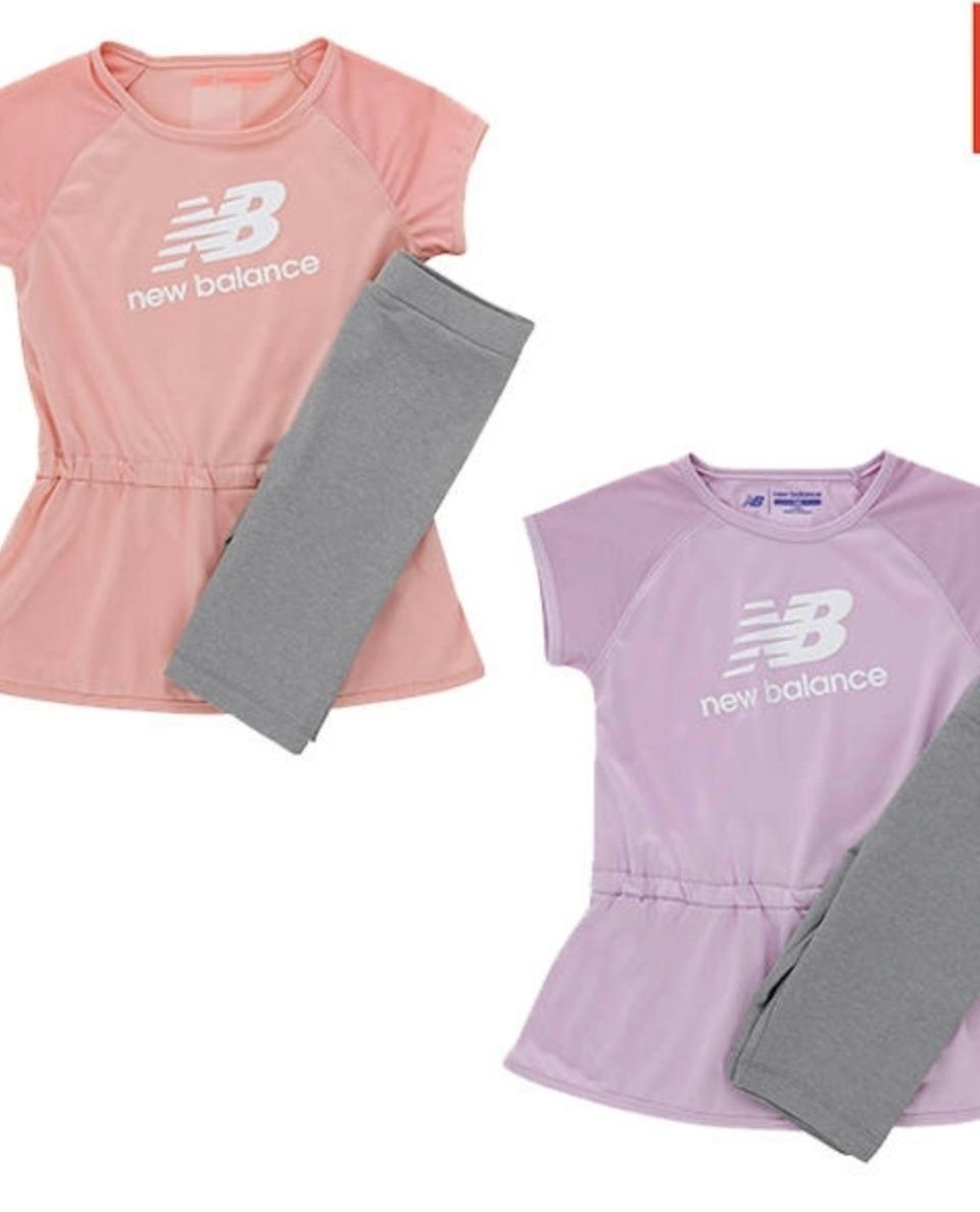 뉴발란스키즈 롱반팔 세트