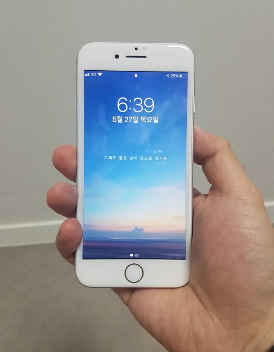 아이폰7(128기가)실버