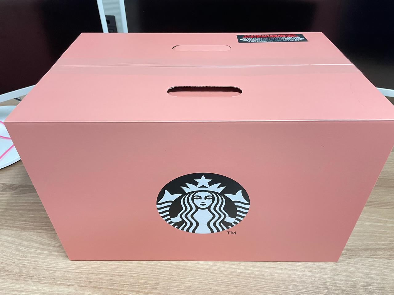 스타벅스 서머데이 쿨러 핑크 미개봉