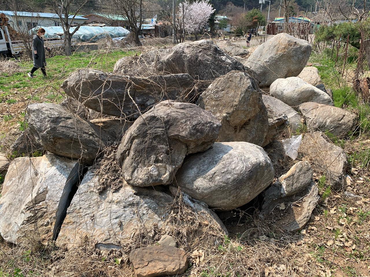 자연석 돌(석축용)팝니다