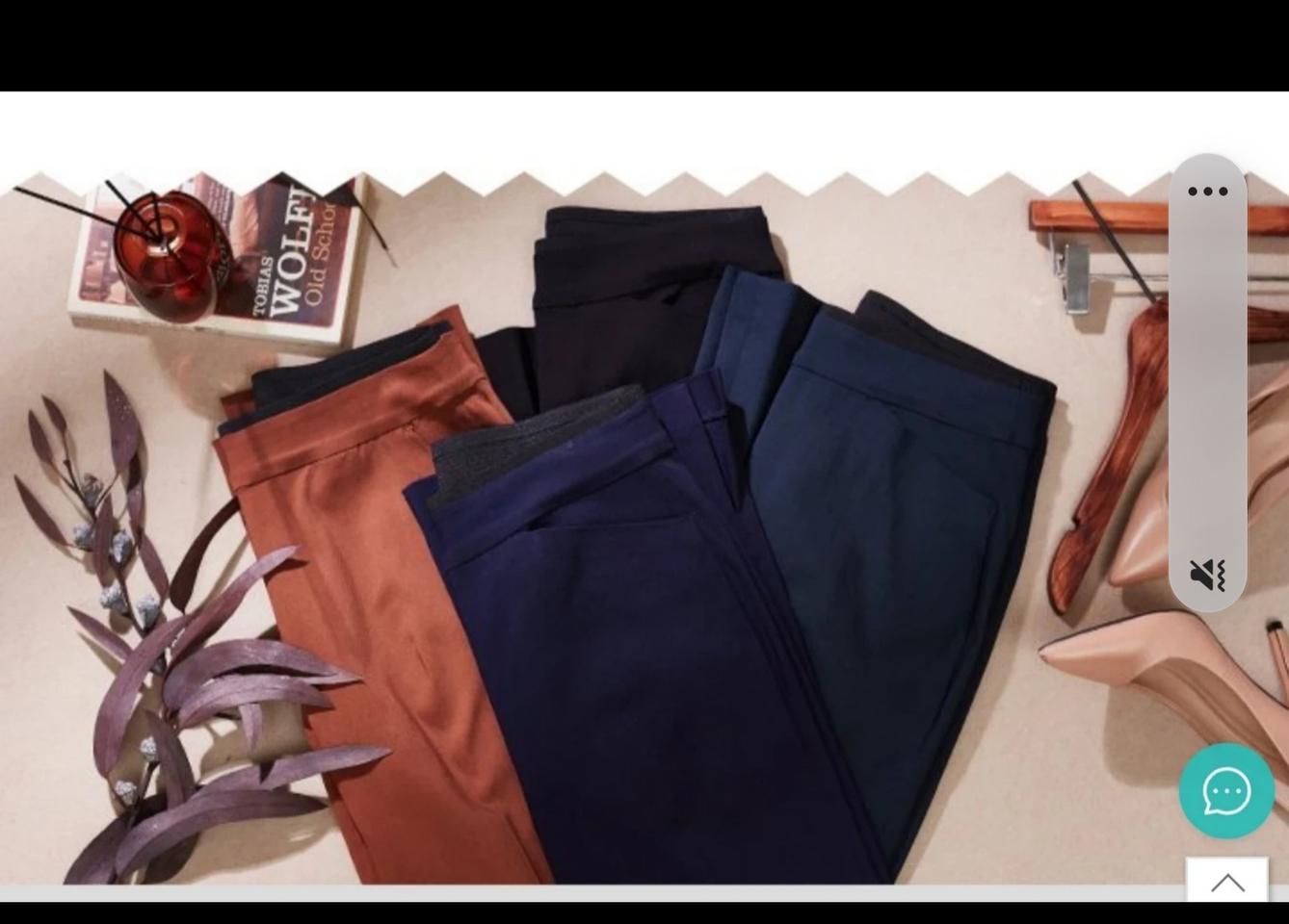 헤비추얼여성스판 슬랙스3종**새상품66