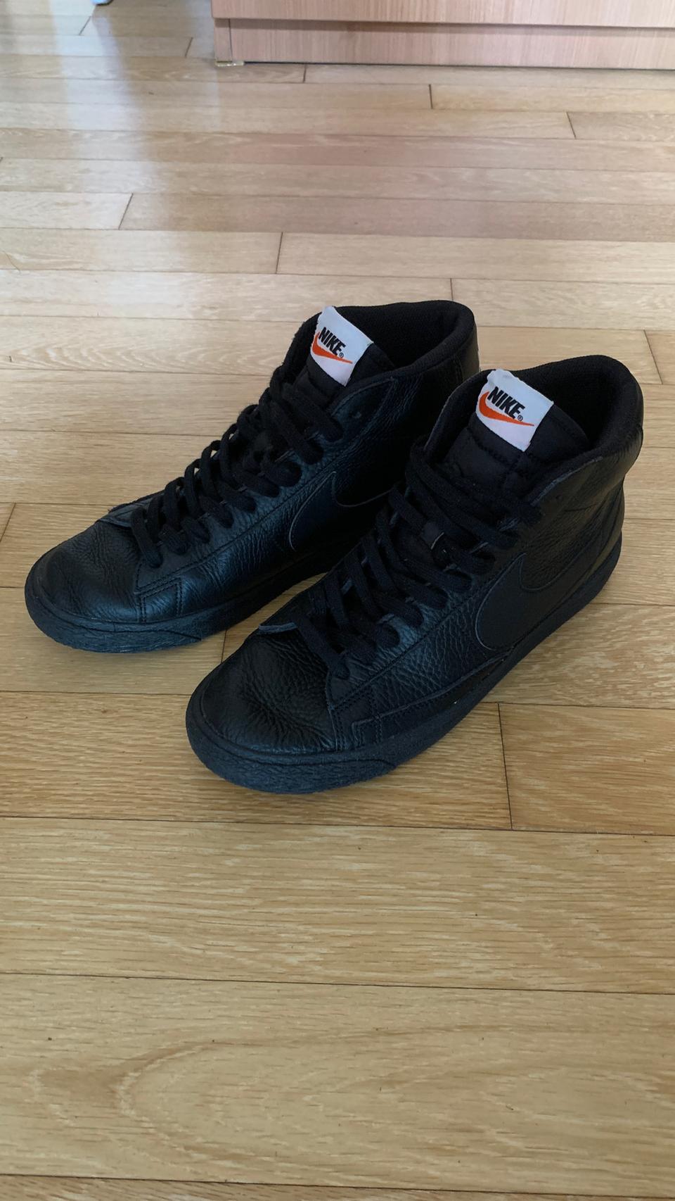 [270]나이키 블레이저 올검 올블랙