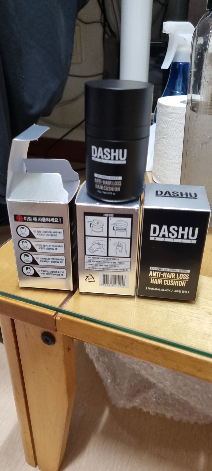 다슈 데일리 안티 헤오로스 헤어쿠션 26g 3개