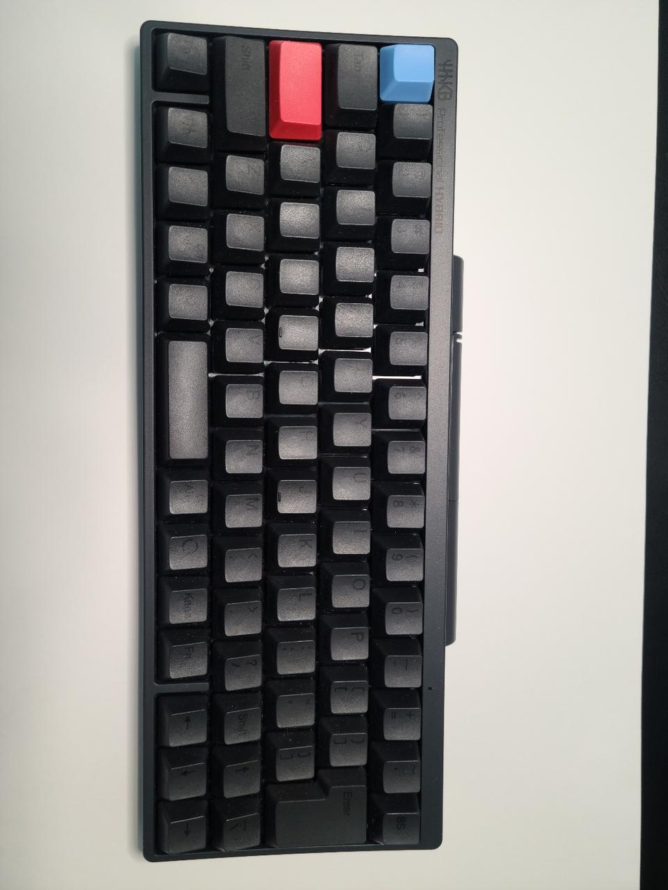 해피해킹 프로페셔널 하이브리드 일본어 배열 블랙각인 및 키캡 세트