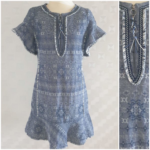 JJ.JIGOTT/트위드프릴원피스/마/55