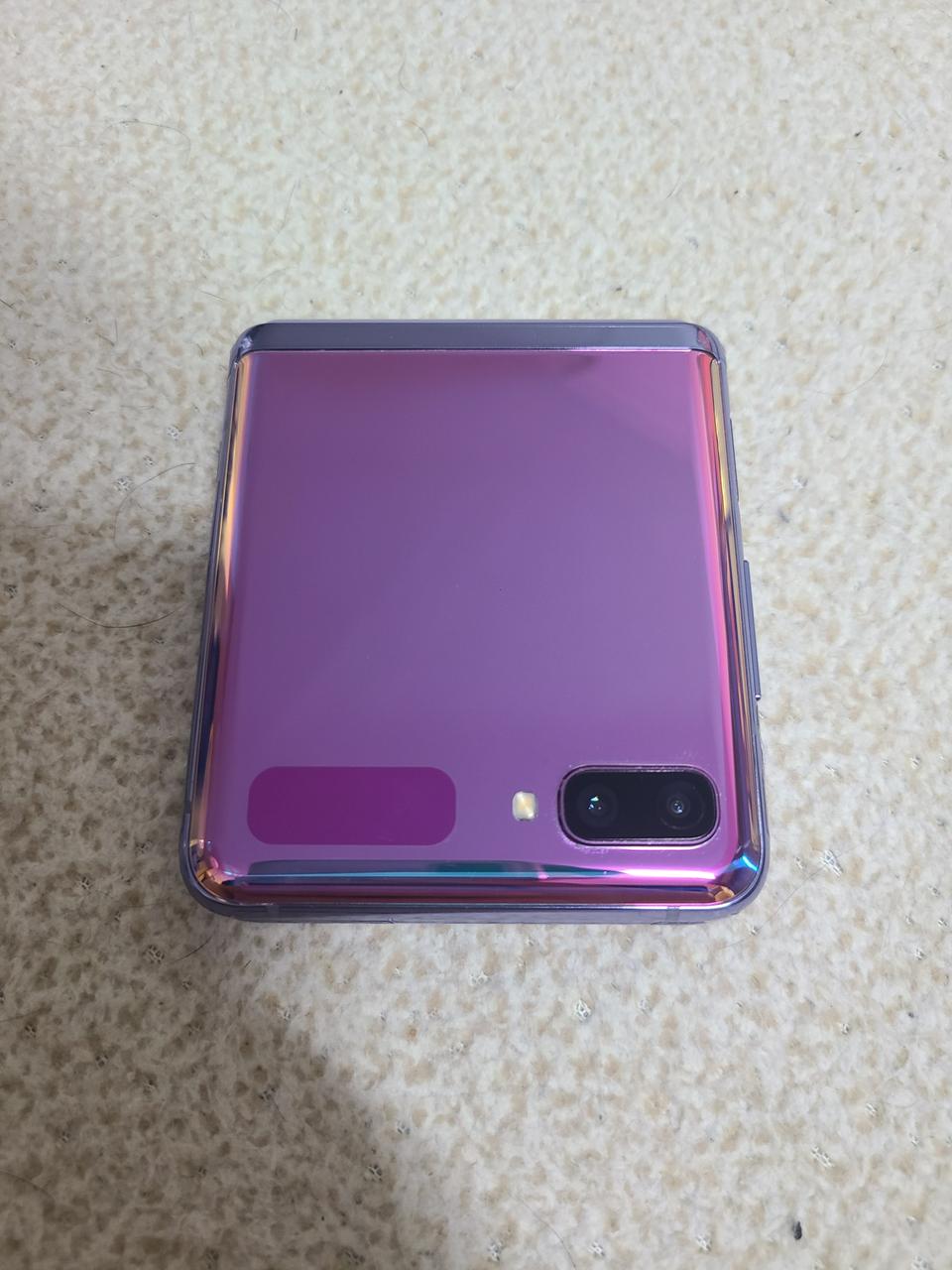 갤럭시 z플립 액정배터리테두리 새거s급