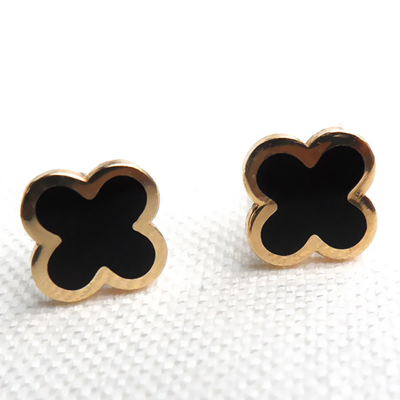 14k 크로바 귀걸이