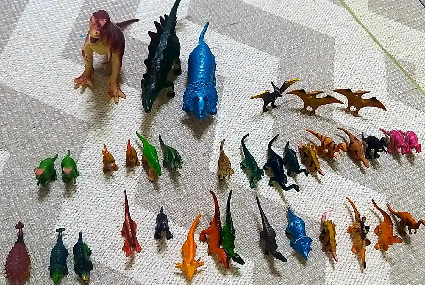 공룡 36개+ (추가로공룡 더 드림)