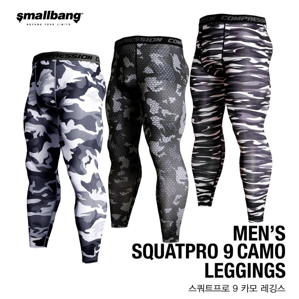 남자 스쿼트 레깅스 9부