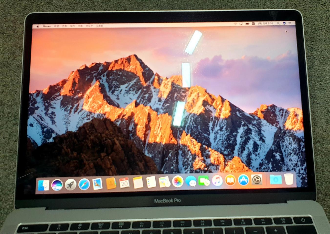 A급 13인치 2017 맥북프로 i5 8G SSD256G 매마포함