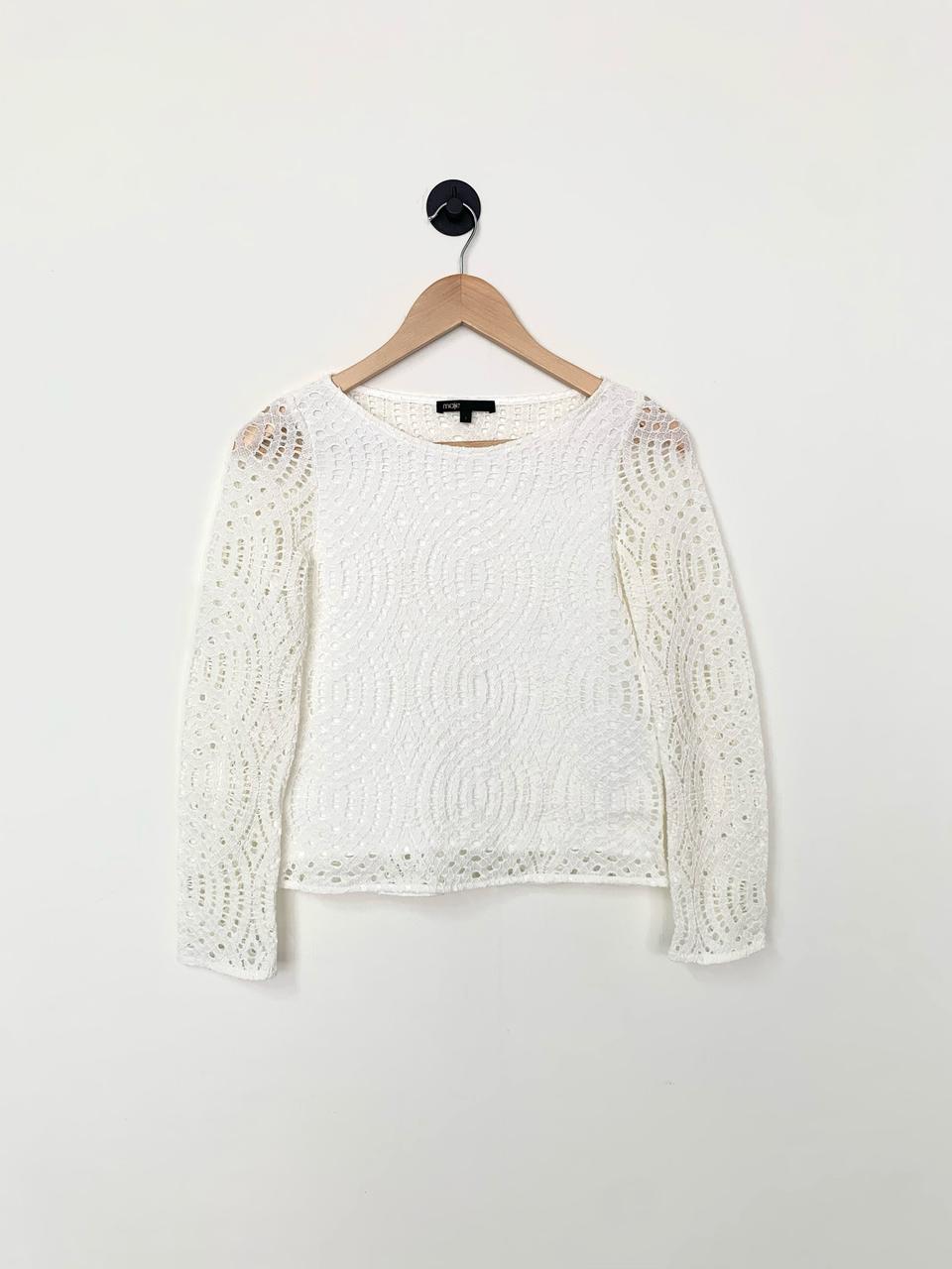 마쥬 시스루 레이스 티셔츠