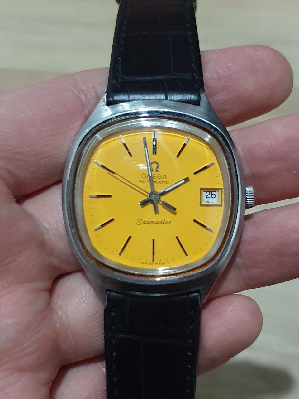 오메가 씨마스타 커스텀 시계(설명필독)