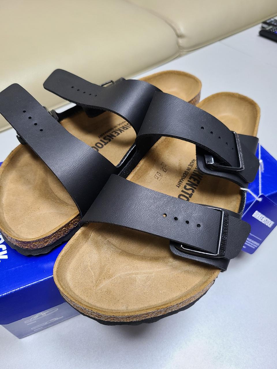 버켄스탁 아리조나 블랙 260(40) 새제품