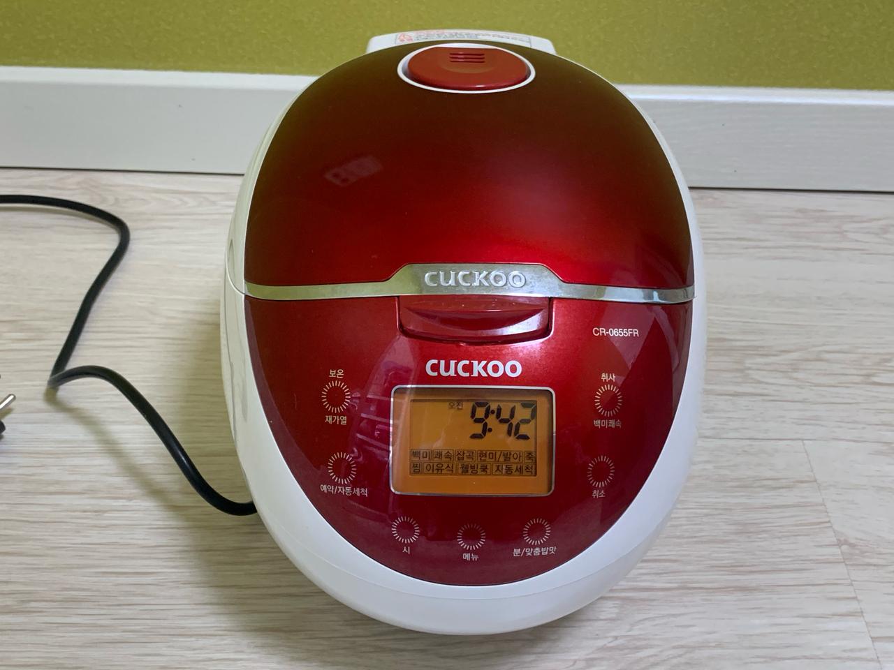 쿠쿠 6인용 밥솥 팝니다