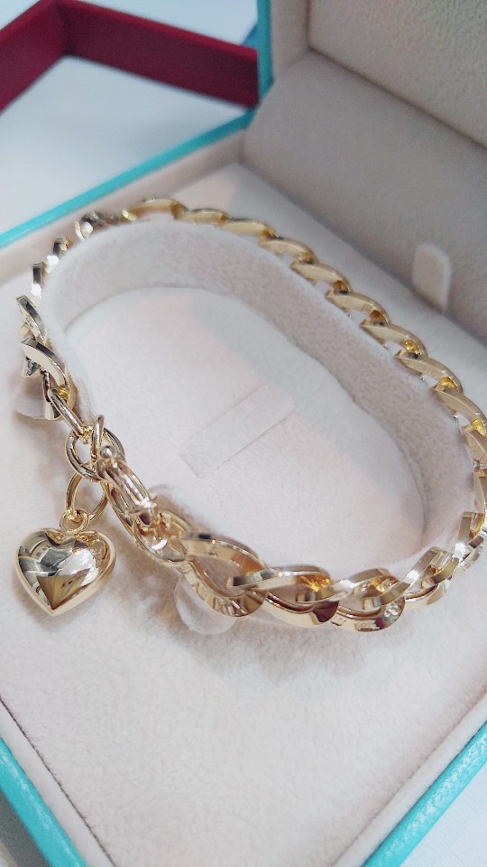 14k 럭셔리 로마 양면 팔찌