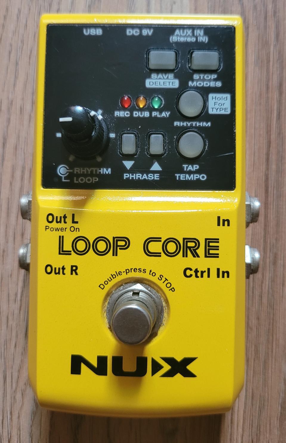 nux drum & looper 페달