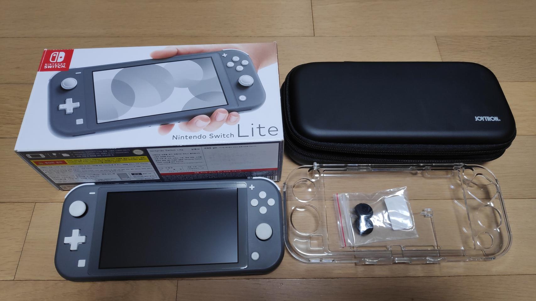 닌텐도 스위치 라이트 그레이 풀박