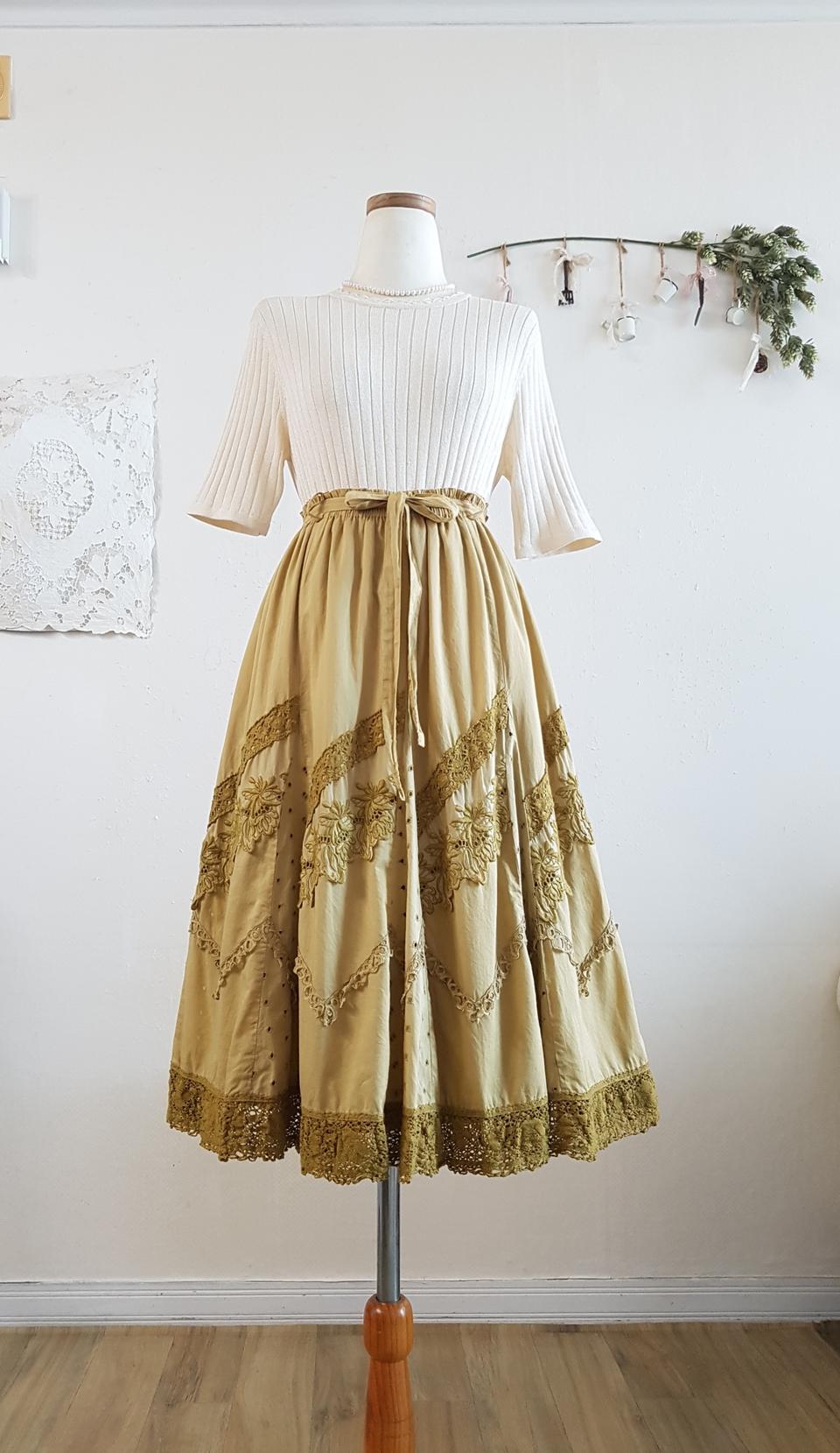 크로쉐 ,러블리 레이스 니트(앤틱꽃자수레이스스커트완료)