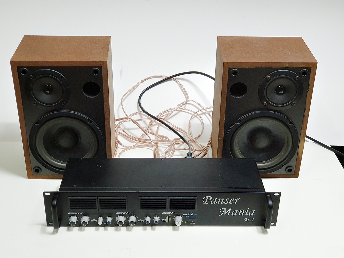 다용도 앰프 삼형전자 EKars PANSER MANIA M-1 120W