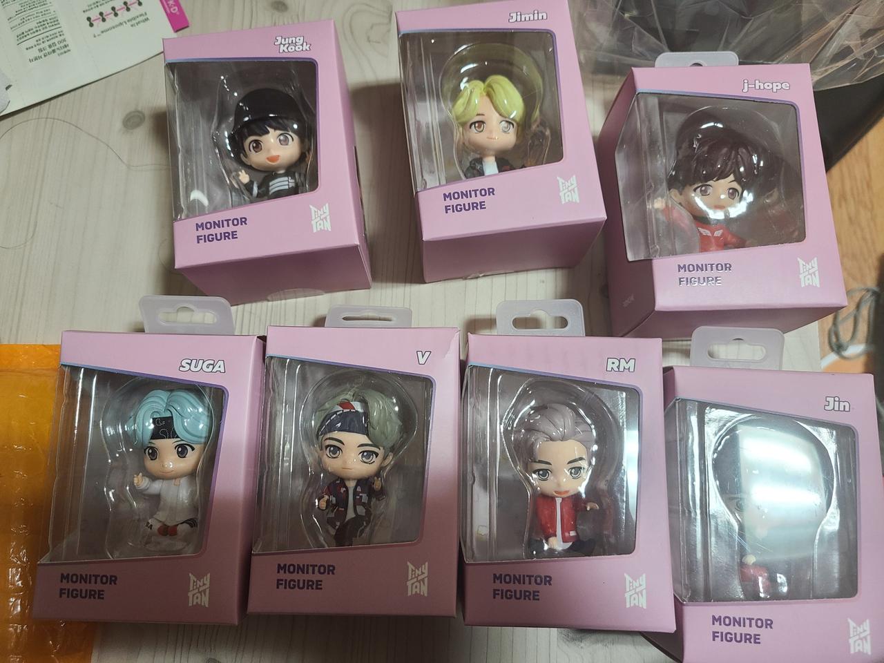 방탄피규어+케이스