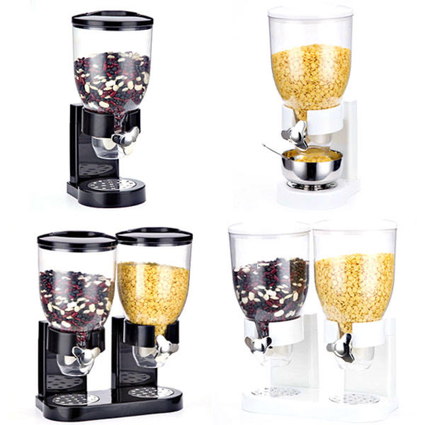 시리얼 디스펜서 보관통 견과류 젤리통 밀폐용기