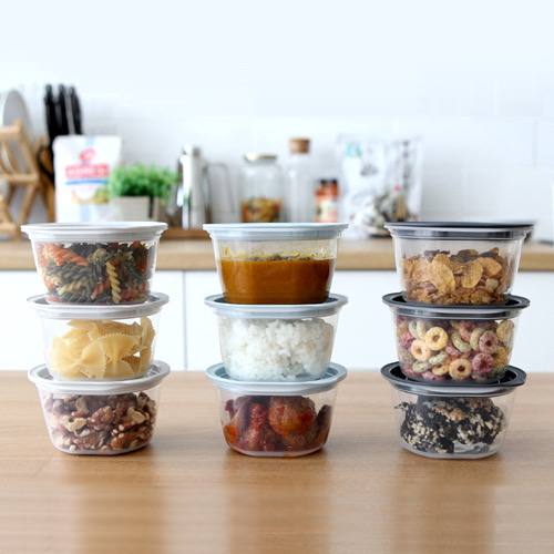 국산 모던한 쿡밥 냉동밥 보관용기 9개 세트(새상품)