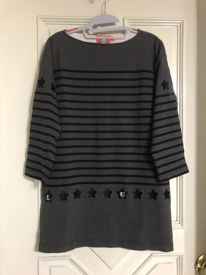 럭키슈에뜨 스트라이프 별티셔츠