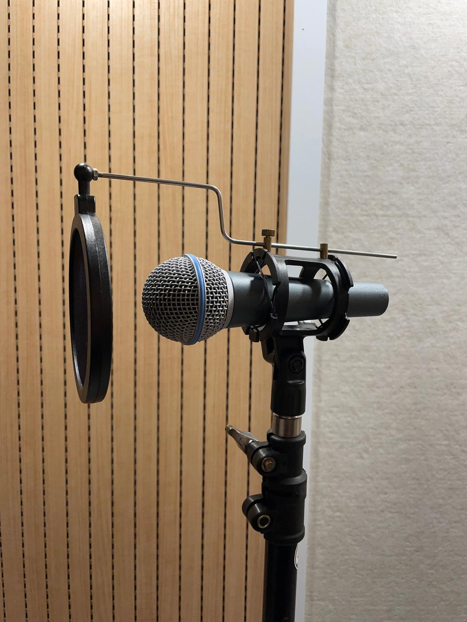 마이크 스탠드 팝필터 포함