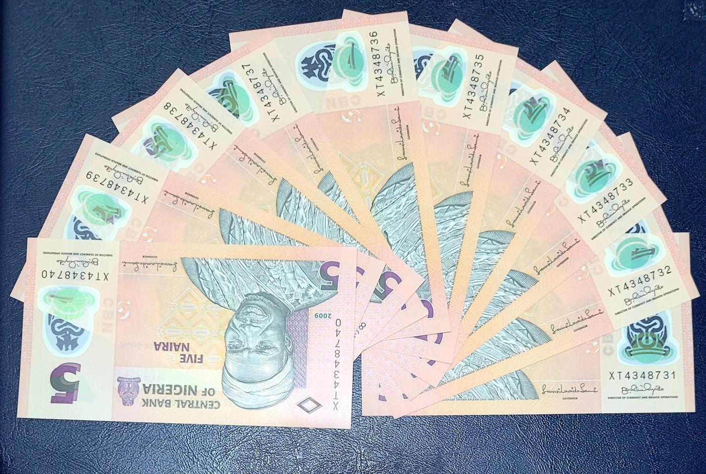 나이지리아 2009년 5나이라