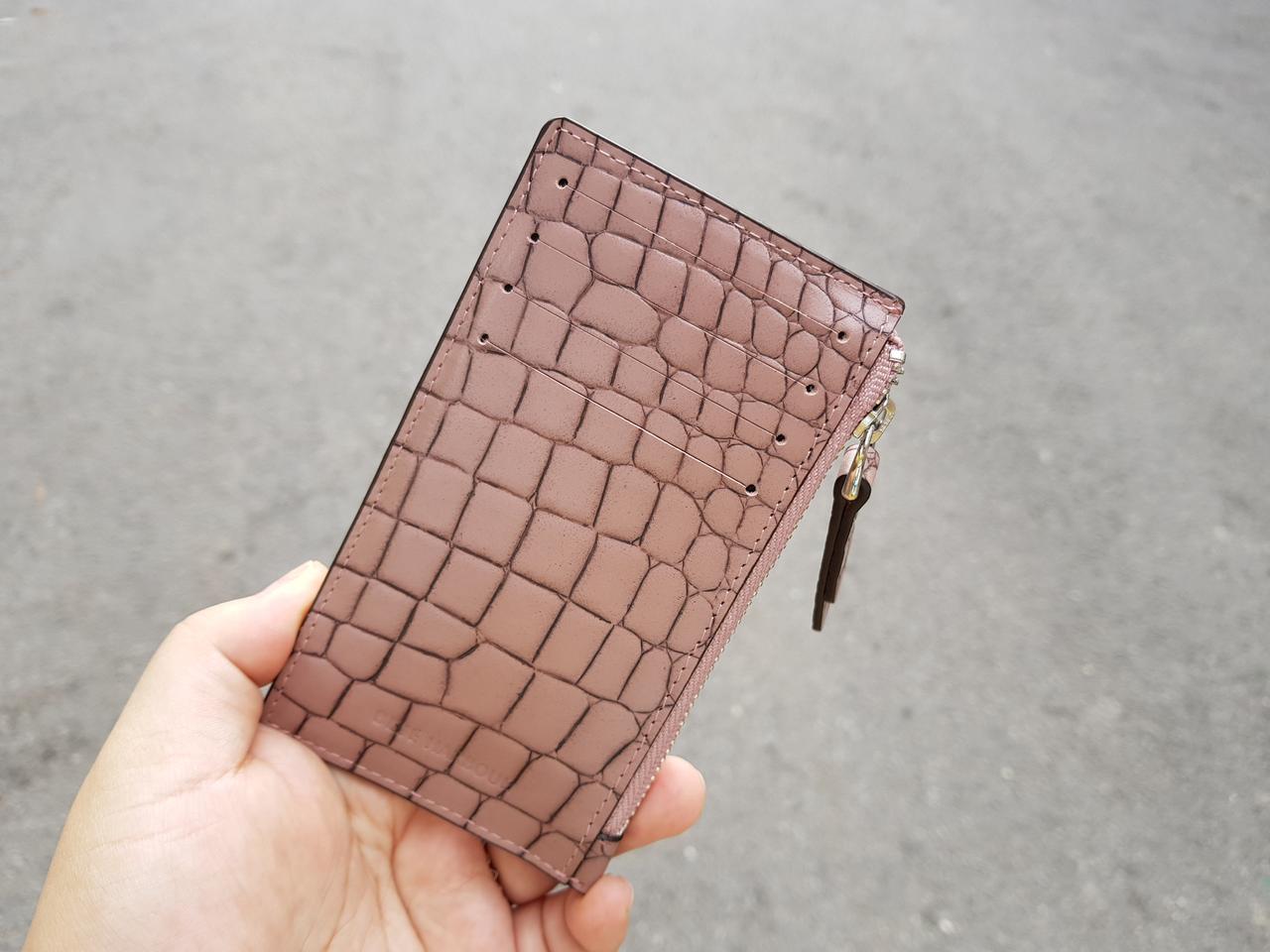 소가죽 카드지갑