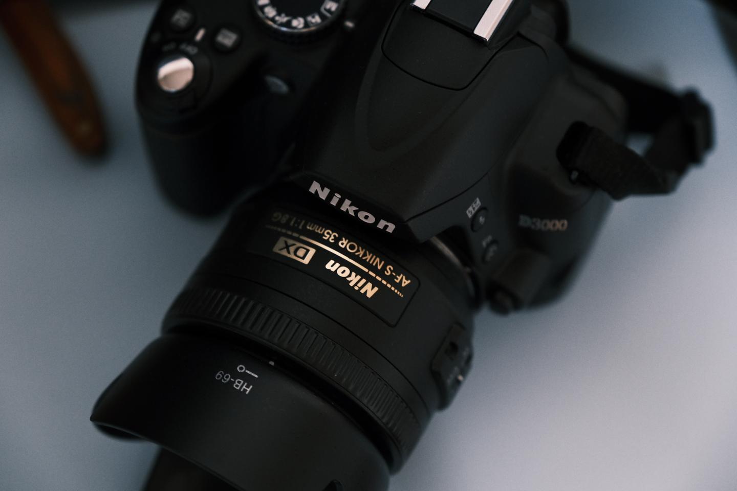 니콘D3000 35mm 단렌즈 풀옵션