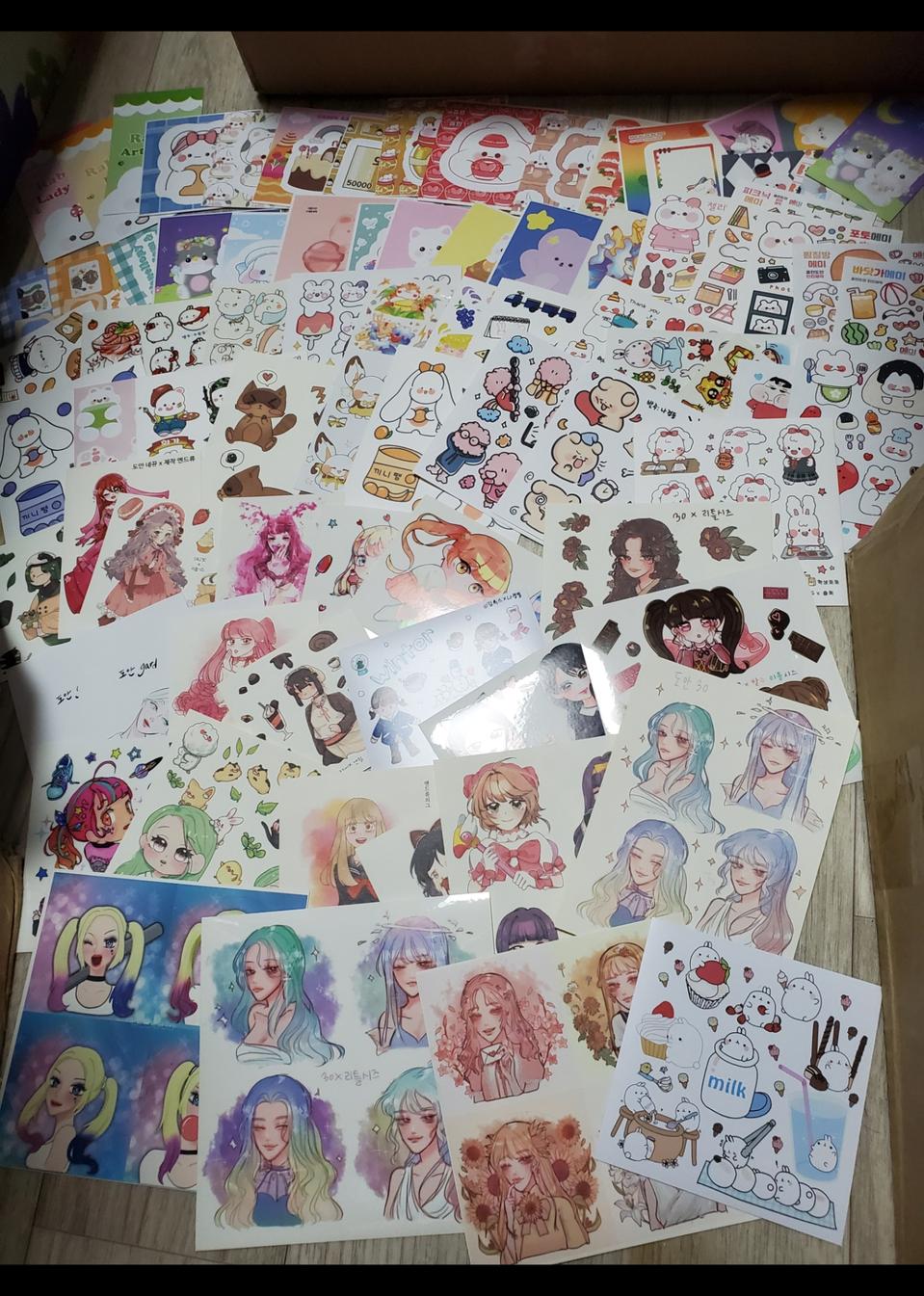 자캐 인물 등등 인스