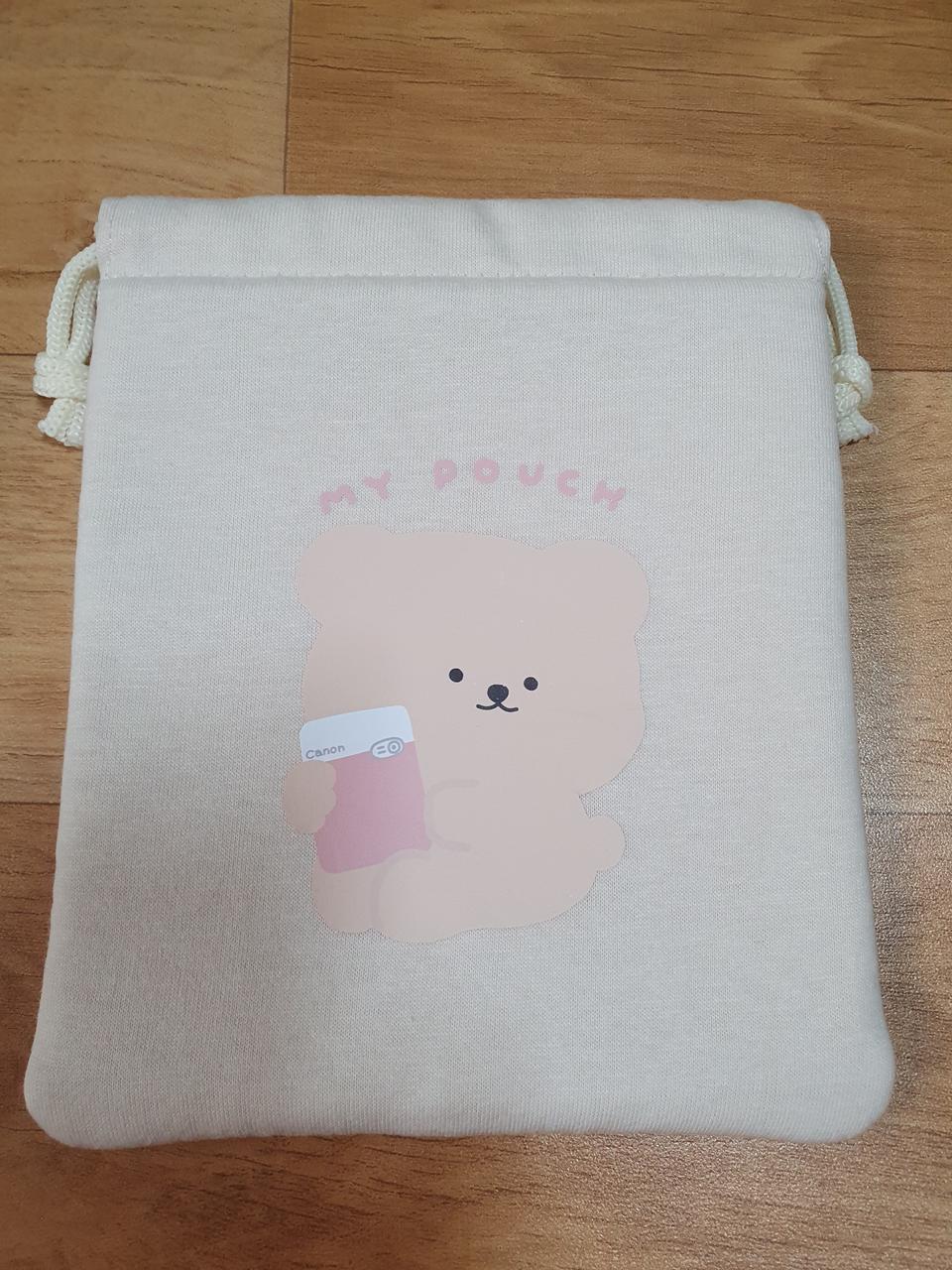 [새상품]무료배송! 귀여운 곰돌이 캐논 마이파우치
