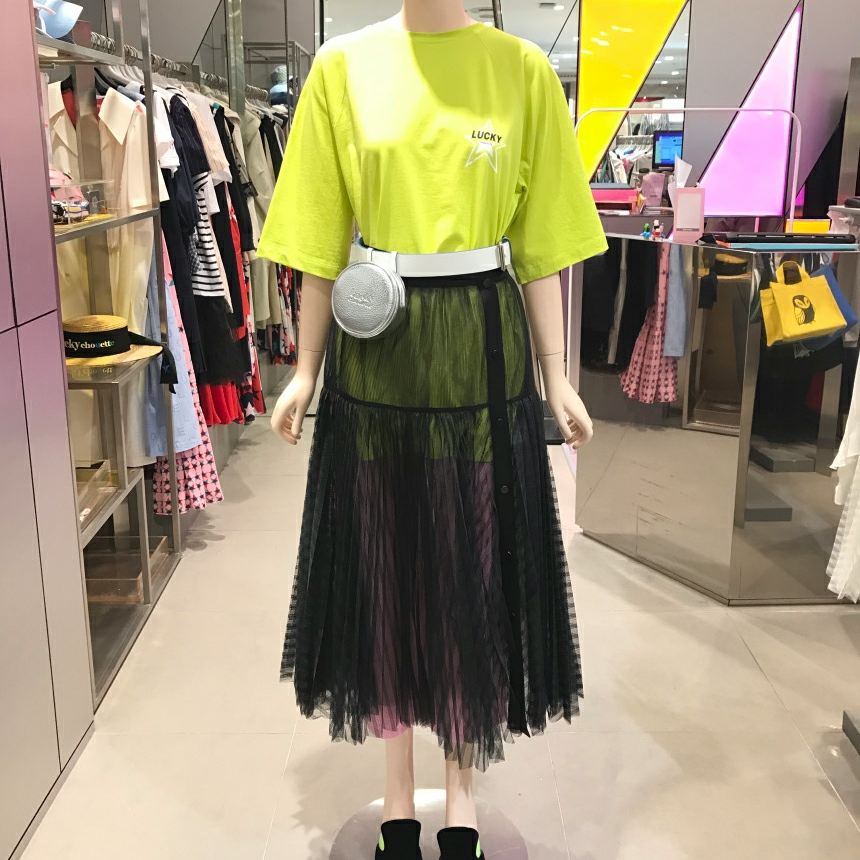 럭키슈에뜨 롱스커트