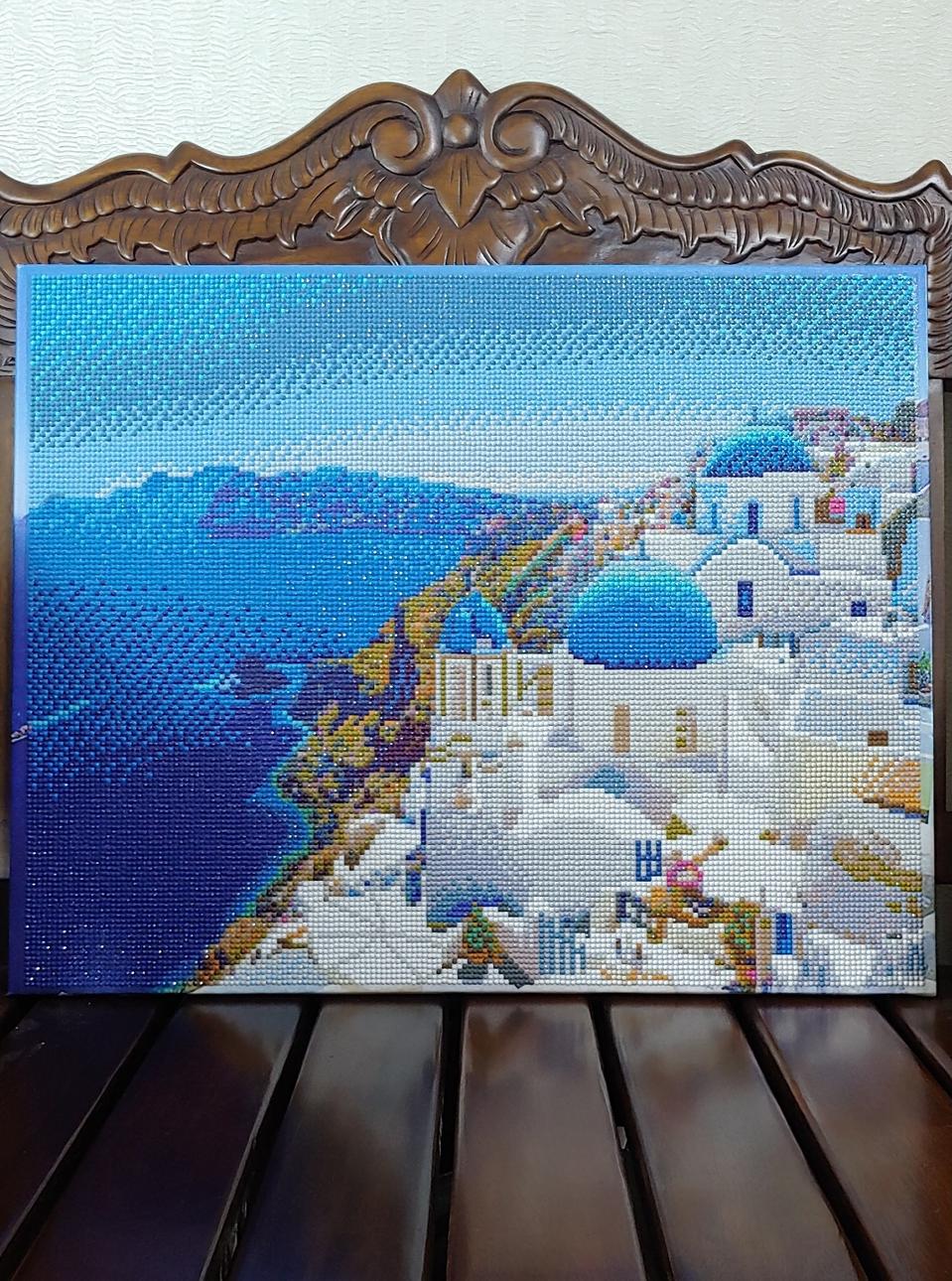 보석십자수 완성품 액자형