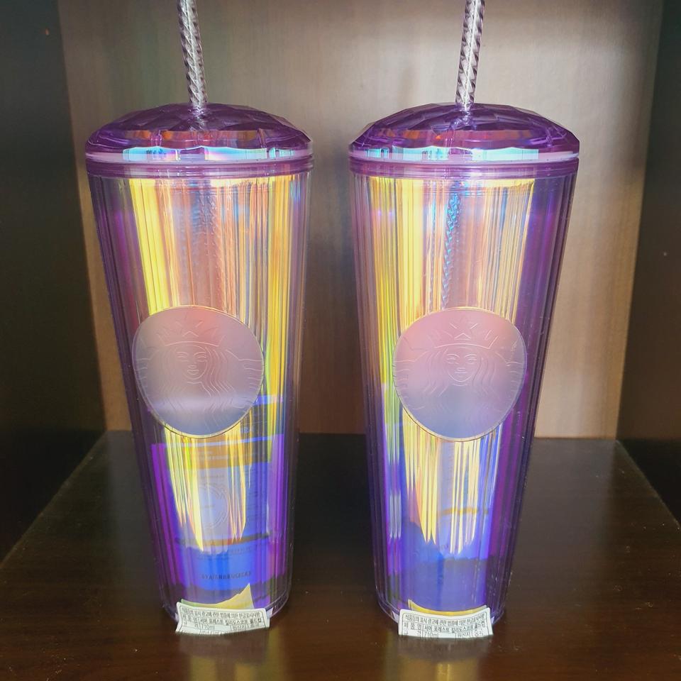 새상품 스타벅스 서머 포레스트 칼리도스코프 콜드컵 710ml