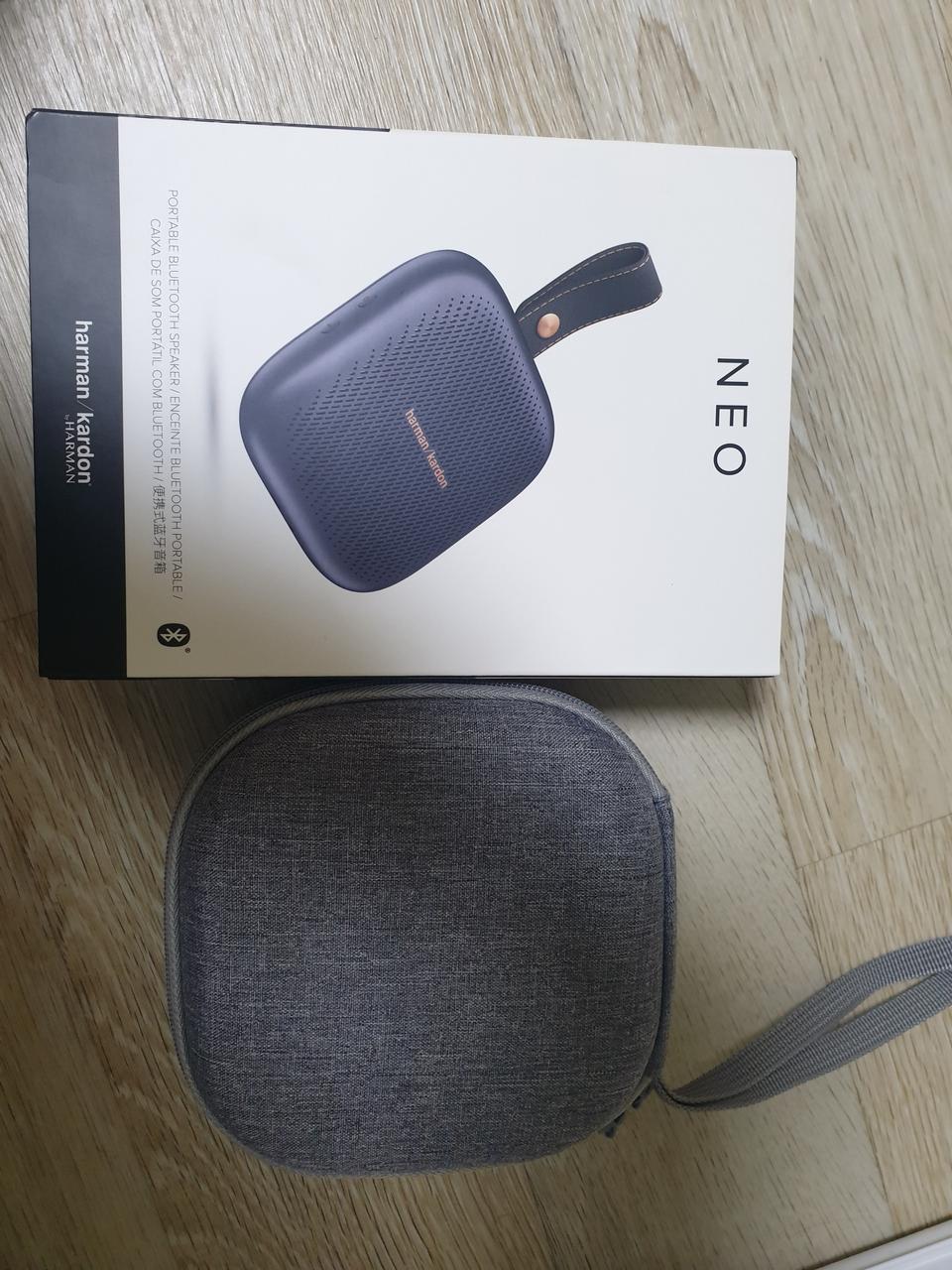 (새상품) NEO harman kardon 블루투스 스피커(캠핑, 여행)